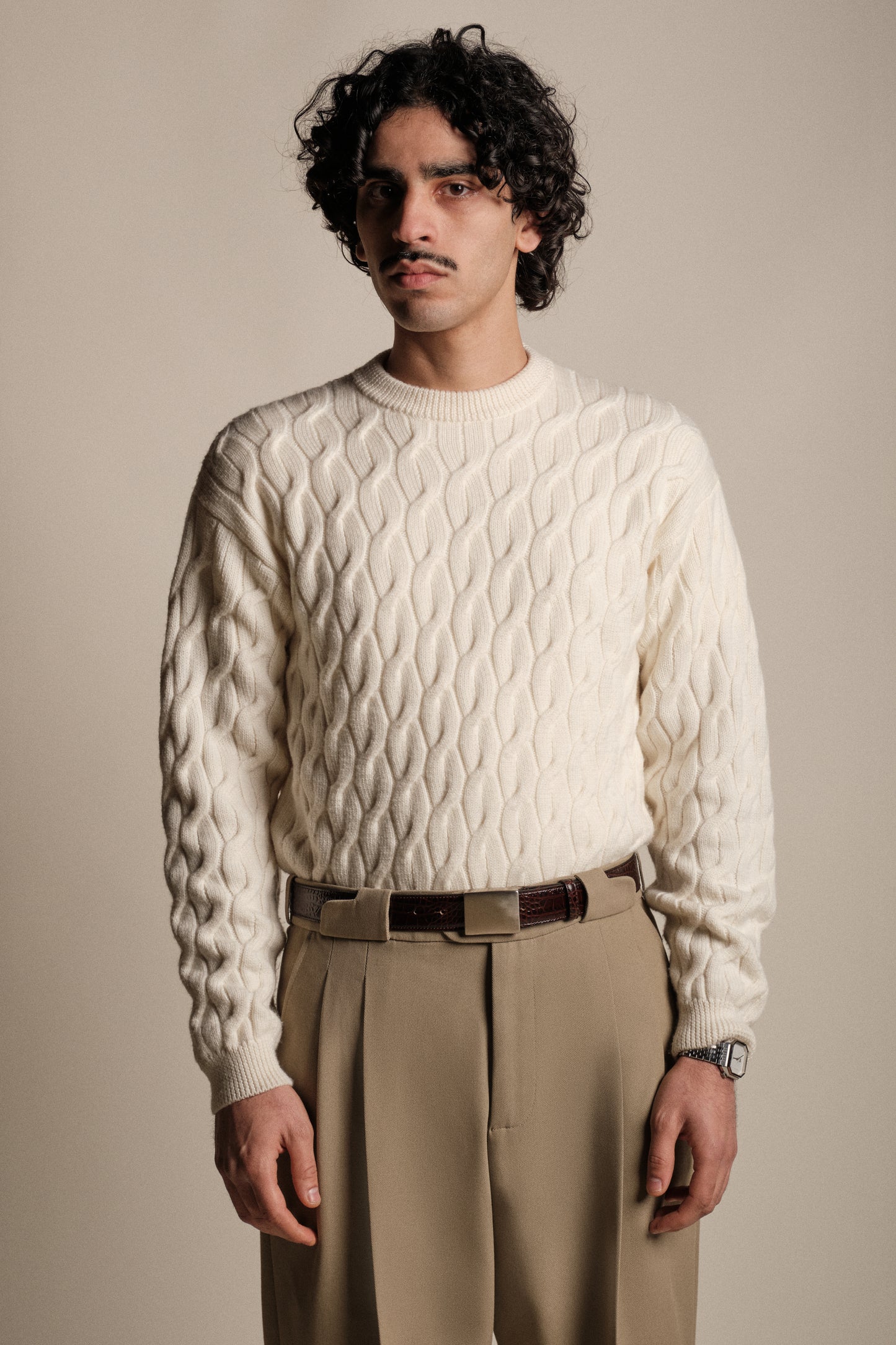 Le pull Fida Ecru