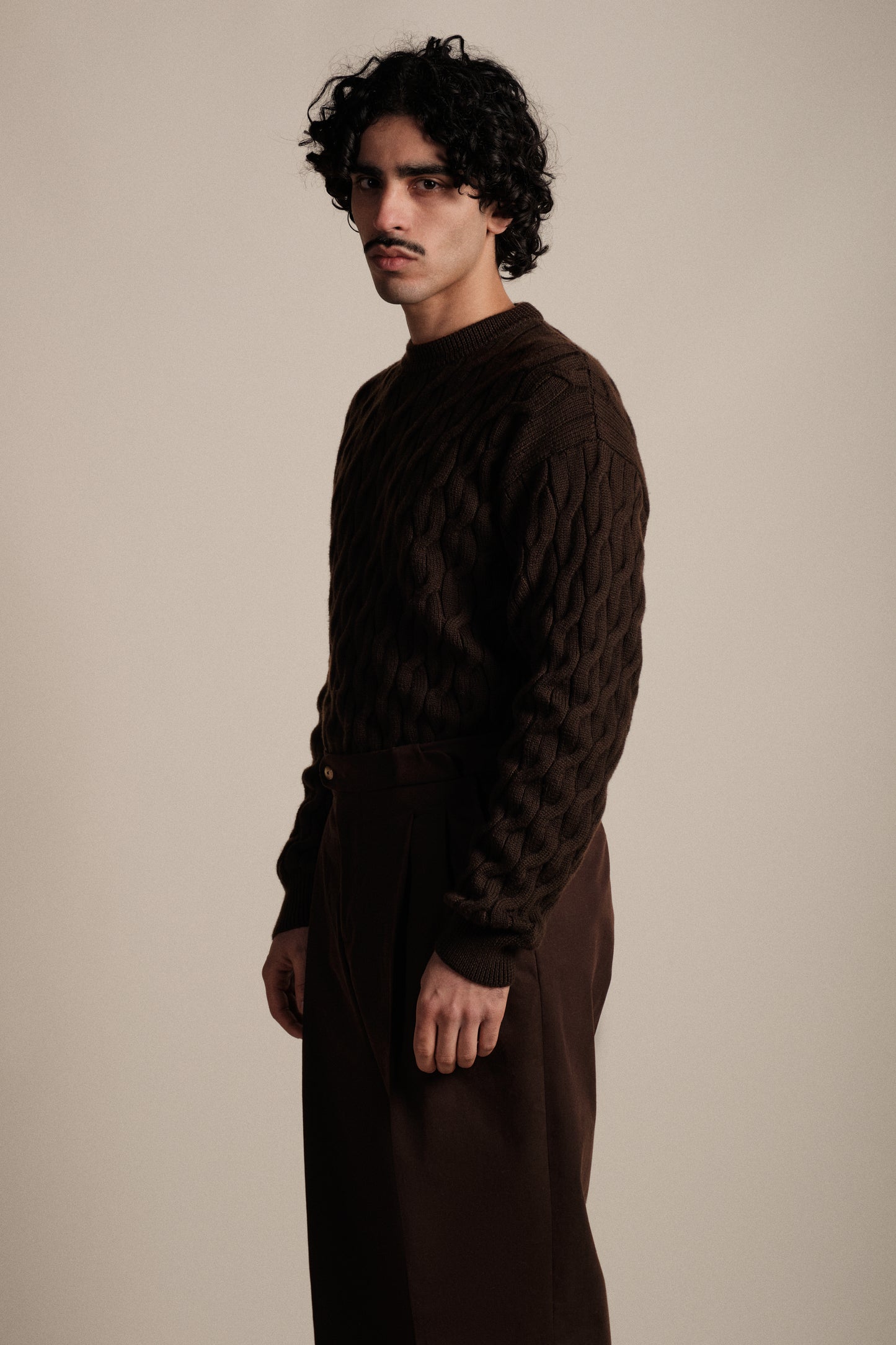 Le pull Fida Marron