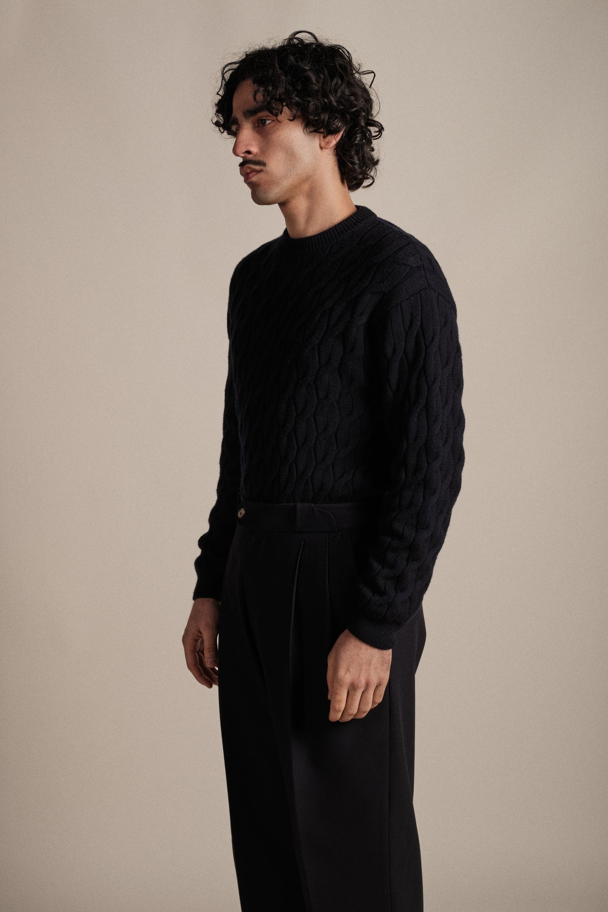 Le pull Fida Bleu marine