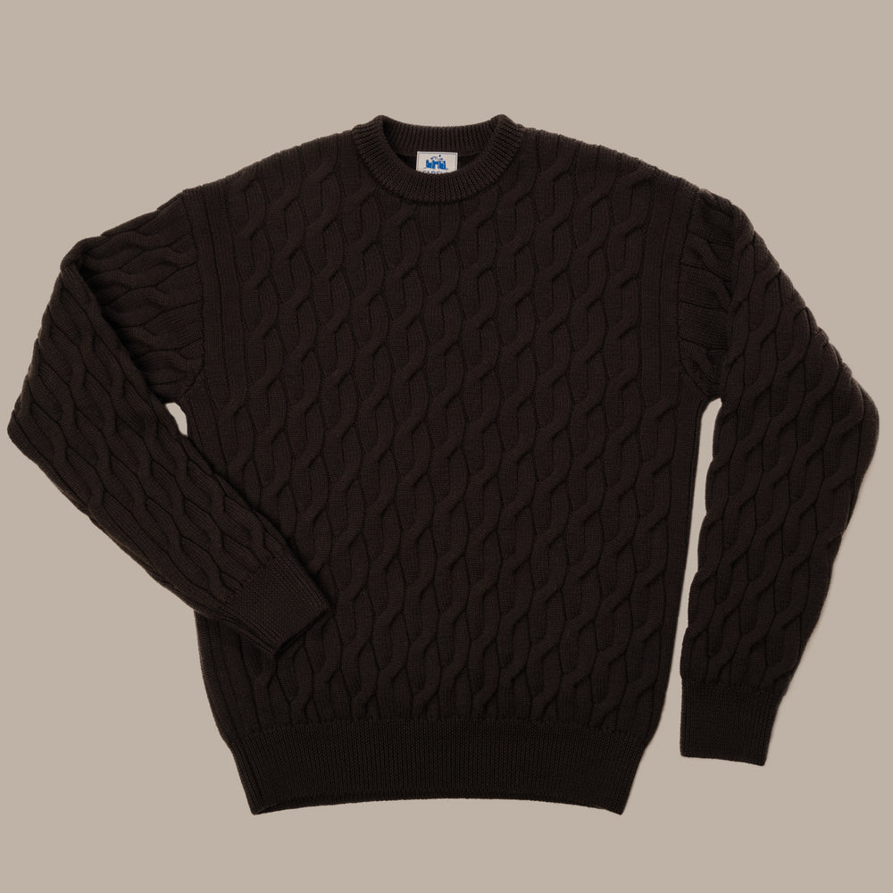 
                  
                    Le pull Fida Marron
                  
                