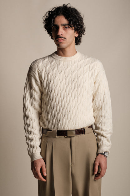 Le pull Fida Ecru