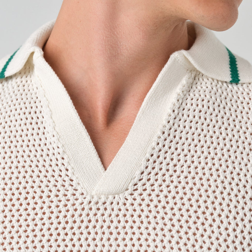 Le Polo Raffia ivoire