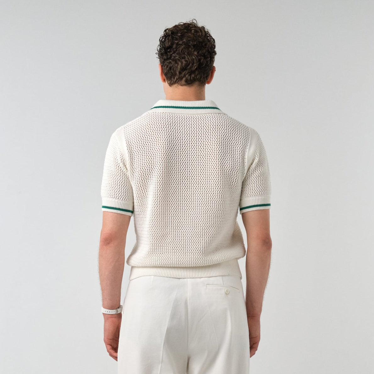 Le Polo Raffia ivoire