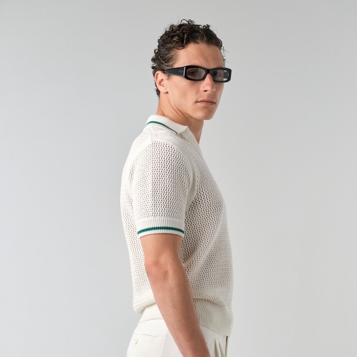 Le Polo Raffia ivoire