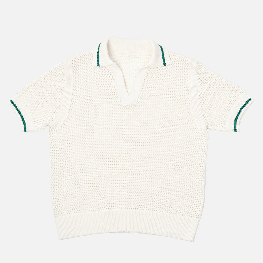 Le Polo Raffia ivoire