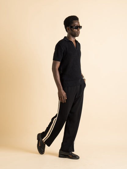 Polo Raffia Noir